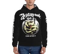 GEPANY Men's Whites-n*ake rock band Hoodie hard Rock band 3d Novelty Graphic Hooded Sweatshirt Hoodies For Teenager