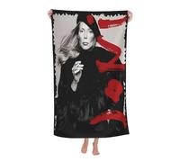 GEPANY Mitchell Music Singer Joni Bath Towel Microfiber Beach Towels for Man Woman Ideal for Pools and the Beach