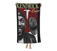 GEPANY Rapper Lamar Singer Kendrick Bath Towel Microfiber Beach Towels for Man Woman Ideal for Pools and the Beach