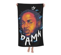 GEPANY Rapper Lamar Singer Kendrick Bath Towel Microfiber Beach Towels for Man Woman Ideal for Pools and the Beach