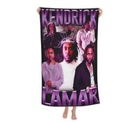 GEPANY Rapper Lamar Singer Kendrick Bath Towel Microfiber Beach Towels for Man Woman Ideal for Pools and the Beach