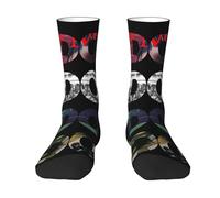 GEPANY Rapper Lamar Singer Kendrick Crew Socks Colorful and Adorable Patterned Mid-calf Socks A Delightful Surprise for Both Men and Women