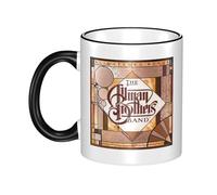 GEPANY The American Allman Rock Brothers Band Ceramic Mug, Brothers Band 330ml Coffee Cup Merchandise for Home Office Gifts
