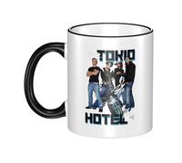 GEPANY Tokio Music Rock Band Kaulitz Hotel Ceramic Cup Home and Office Dual-Sided Printed Mugs A Heartwarming Present for Family and Friends