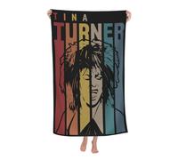 GEPANY Turner-Rock Singer Tina Bath Towel Microfiber Beach Towels for Man Woman Ideal for Pools and the Beach