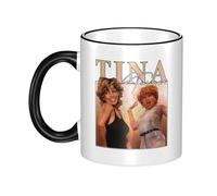 GEPANY Turner-Rock Singer Tina Ceramic Cup Home and Office Dual-Sided Printed Mugs A Heartwarming Present for Family and Friends