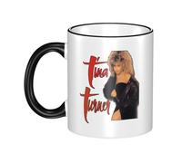 GEPANY Turner-Rock Singer Tina Ceramic Cup Home and Office Dual-Sided Printed Mugs A Heartwarming Present for Family and Friends