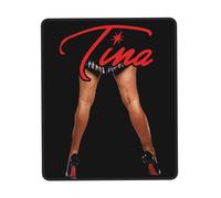 GEPANY Turner-Rock Singer Tina Mouse Pad Precision-Stitched Non-Slip & Wear-Resistant Mouse Pad The All-in-One Companion for Office & Gaming Multi 8.3 x 10.3 in