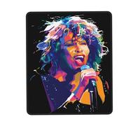 GEPANY Turner-Rock Singer Tina Mouse Pad Precision-Stitched Non-Slip & Wear-Resistant Mouse Pad The All-in-One Companion for Office & Gaming Multi 8.3 x 10.3 in