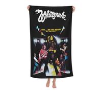 GEPANY Whites-n*ake Rock Band Bath Towel Hard Rock Band Printed Beach Towel For Men Women Teens Size 32" X 52"