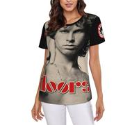 GEPANY Women's Jim Singer M*orrison Door T - Shirts Summer Short - Sleeved: The Ultimate Fashion Staple