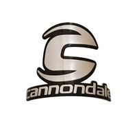 Gepinke Bike Badge Soft Aluminum Alloy Decals Stickers for MTB BMX Folding Bicycle Front Frame Cycling Accessories Emblem Tube DIY (Cannon-Dale.(Letter))