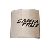 Gepinke MTB Bike Head Badge Decals Stickers BMX Foldable Frame Sticker (Santa Cruz(Silver))
