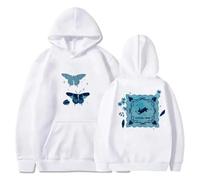 GEPLUM Chappell Roan Hoodie Unisex Midwest Princess Tour Long Sleeve Pullover Hip Hop Warm Sweatshirt For Men Women XXS-4XL-White||s