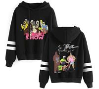 GEPLUM The Big Lez Show Merch Hoodie Men Women Cartoon Printed Long Sleeve Sweatshirt Casual Vintage Oversized Pullover Hoodie XXS-4XL-Black||l