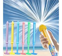 GEPROSMA 6 Pack Straight & Firework Water Guns Kids and Adults,16.9"/41cm Super Water Pistols Long Range Soaker,Water Blaster Squirter Toy for Garden Outdoor Swimming Paddling Pool Beach Party