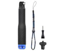 GEPULY 7''-23''Waterproof Pole Selfie Stick Pocket Size Underwater Handle Grip Monopod Alumium for Gopro Hero Session Max Insta360 AKASO DJI OSMO Digital Cameras