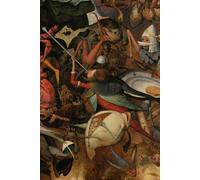 Gepunktetes Notizbuch - Pieter Bruegel, "Der Sturz der rebellierenden Engel": 6x9 Zoll | Mit Seitenzahlen