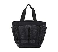 GEQIAN Portable Mesh Shower Caddy 8 Basket Tote - Mesh Shower Caddy Portable for College Dorm Large Bathroom Tote Bag Durable with 8 Pockets