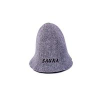 Ger3as Sauna Hat Wool and Polyster Felt with Embroidery for Men and Women, Wellness Cap Premium Quality (UK, Numeric, 6 7/8, 7 1/2, Sauna)