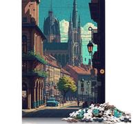 Gera Pixel Art Puzzle Jigsaws 500 Pieces for Adults Puzzles for Teenagers Gifts Funny Jigsaw Puzzles 500pcs (52x38cm)