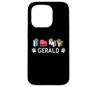 Gerald Personalized Dog Name Gerald Pet Lover Case for iPhone 15 Pro