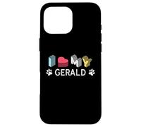Gerald Personalized Dog Name Gerald Pet Lover Case for iPhone 16 Pro Max