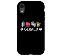 Gerald Personalized Dog Name Gerald Pet Lover Case for iPhone XR