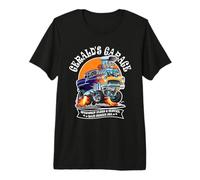 Gerald's Garage Hotrod Car Design for the Name Gerald Premium T-Shirt