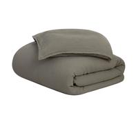 Geranium Cotton Muslin Bedding Set Khaki 100x140/40x60