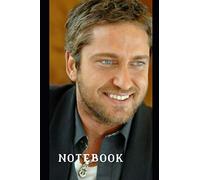 Gerard Butler Notebook: 100 Pages: Vintage Floral Notebook for Professionals and Students, Teachers and Writers