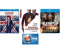 Gerard Butler Triple Feature Olympus Has Fallen, London Has Fallen, Angel Has Fallen 3 Disc Blu Ray Set with Bonus Art Card