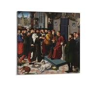 Geṛard David（The Judgment of Cambyses） artistic Creations Poster Canvas And Wall Art Picture Print Modern Family Bedroom Decors 24x24inch(60x60cm)
