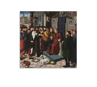 Geṛard David（The Judgment of Cambyses） artistic Creations Poster Wall Art Prints Photo Picture Paintings Room Decor Home Decorative 12x12inch(30x30cm)