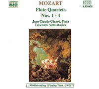 Gerard:E - MOZART: Flute Quartets Nos. 1- 4