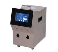 GERAZAHO Hydrogen Inhalation Machine, HO Separated 3000ml/min Three-Port Inhaler, Portable Hydrogen Machine, SPE Technology Ionizer, Equipped with Universal Pulley