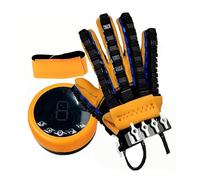 GERAZAHO Rehabilitation Robotic Gloves, Left/Right Hand Therapy Device, 5 Modes Choose/Single Finger Training, for Hands Dysfunction Paralysis Patient Right S