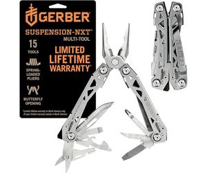 Gerber 31-003345 Suspension NXT Multi-Tool, Silver, Medium