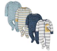 Gerber 4 Pack Baby Boys' Dinosaur Sleep 'n Plays