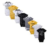 Gerber 8-Pack Baby Boys Fox Onesies Bodysuits