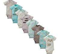 Gerber 8-Pack Baby Boys Fox Onesies Bodysuits