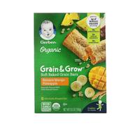 Gerber, 8 Soft Baked Grain Bars, 12+ Months, Banana Mango Pineapple