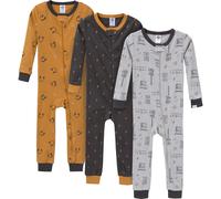 Gerber Baby-Boys 3-Pack Snug Fit Footless One-Piece Cotton Pajamas Music
