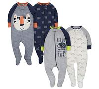 Gerber Baby Boys 4 Pack Sleep 'N Play Footie