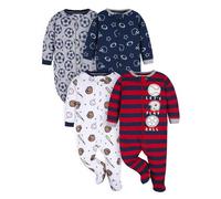 Gerber Baby Boys 4 Pack Sleep 'N Play Footie