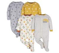 Gerber Baby Boys 4 Pack Sleep 'N Play Footie