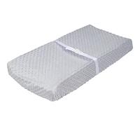 Gerber Baby Boys Girls Neutral Newborn Infant Baby Toddler Nursery Changing Pad Cover, Dotted Light Gray, 16" x 32"