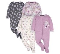 Gerber Baby Girls' 5-Pack Short Sleeve Variety Onesies Bodysuits