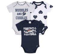 Gerber Baby Girls' NFL 3-Pack Onesie Bodysuit Broncos 6-12 Months