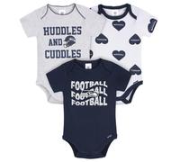 Gerber Baby Girls' NFL 3-Pack Onesie Bodysuit Seahawks 0-3 Months